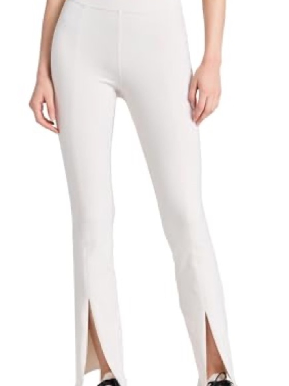 Alo Airbrush High Waist Flutter Legging in Ivory